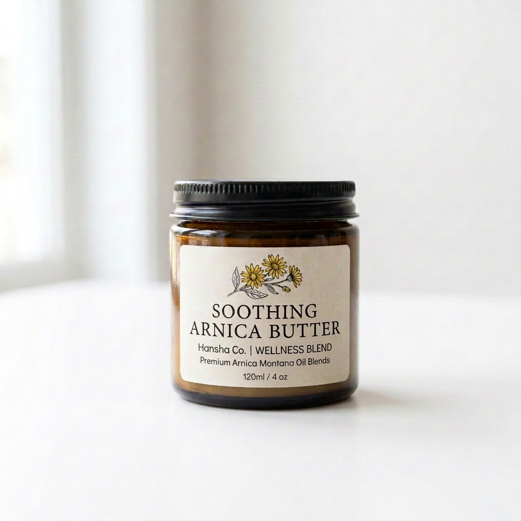 Soothing Arnica Butter 4oz by Hansha Co.